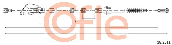 COFLE Seilzug, Kupplungsbetätigung