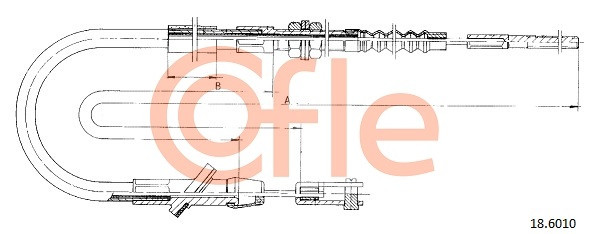 COFLE Seilzug, Kupplungsbetätigung
