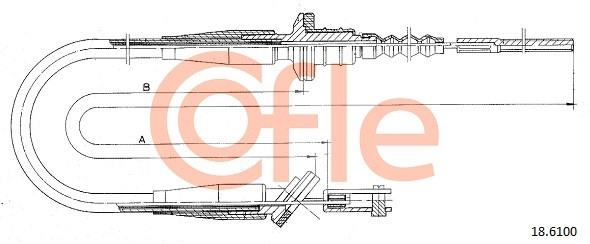 COFLE Seilzug, Kupplungsbetätigung