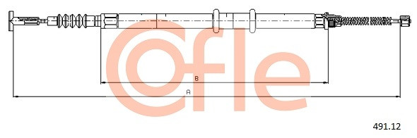 COFLE Seilzug, Feststellbremse