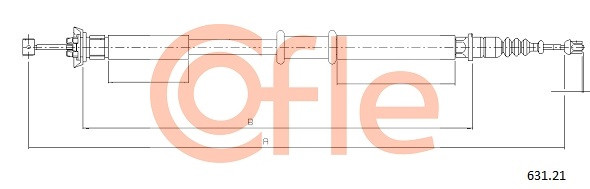 COFLE Seilzug, Feststellbremse