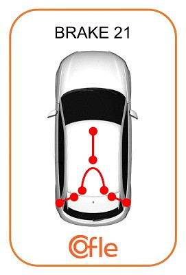 COFLE Seilzug, Feststellbremse