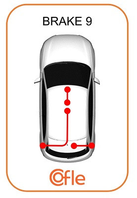 COFLE Seilzug, Feststellbremse