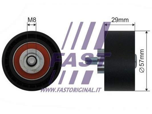 FAST Umlenk-/Führungsrolle, Zahnriemen