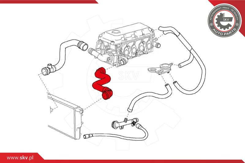 ESEN SKV Kühlerschlauch