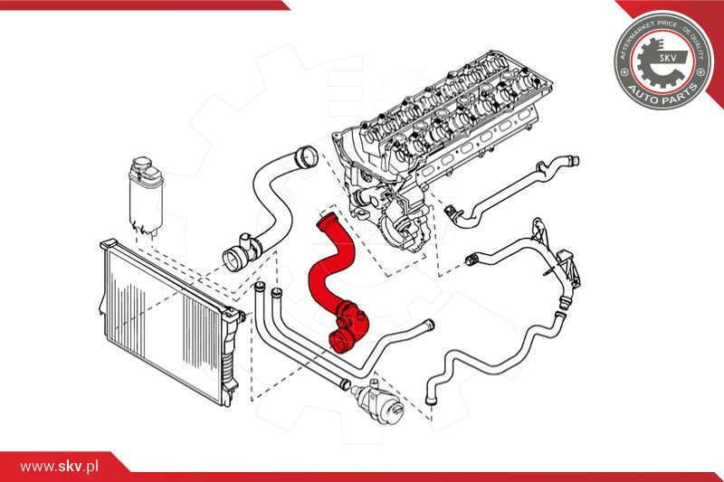 ESEN SKV Kühlerschlauch