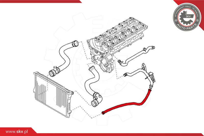 ESEN SKV Kühlerschlauch