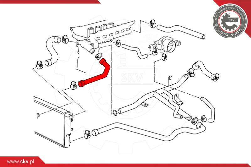 ESEN SKV Kühlerschlauch