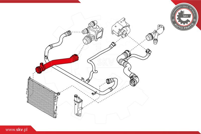 ESEN SKV Kühlerschlauch