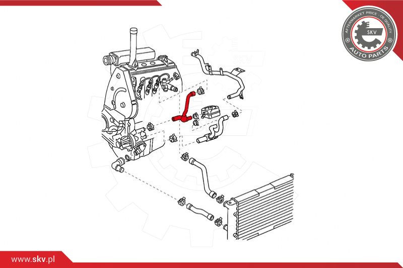 ESEN SKV Kühlerschlauch