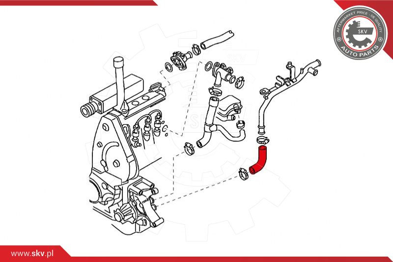 ESEN SKV Kühlerschlauch