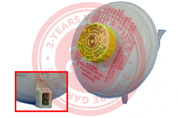 at autoteile germany Ausgleichsbehälter, Bremsflüssigkeit