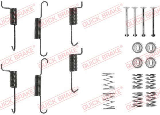 QUICK BRAKE Zubehörsatz, Feststellbremsbacken
