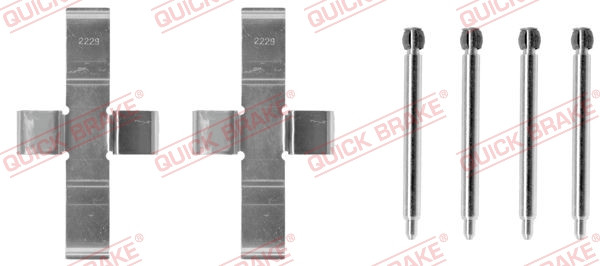 QUICK BRAKE Zubehörsatz, Scheibenbremsbelag