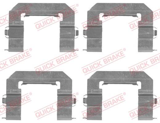 QUICK BRAKE Zubehörsatz, Scheibenbremsbelag