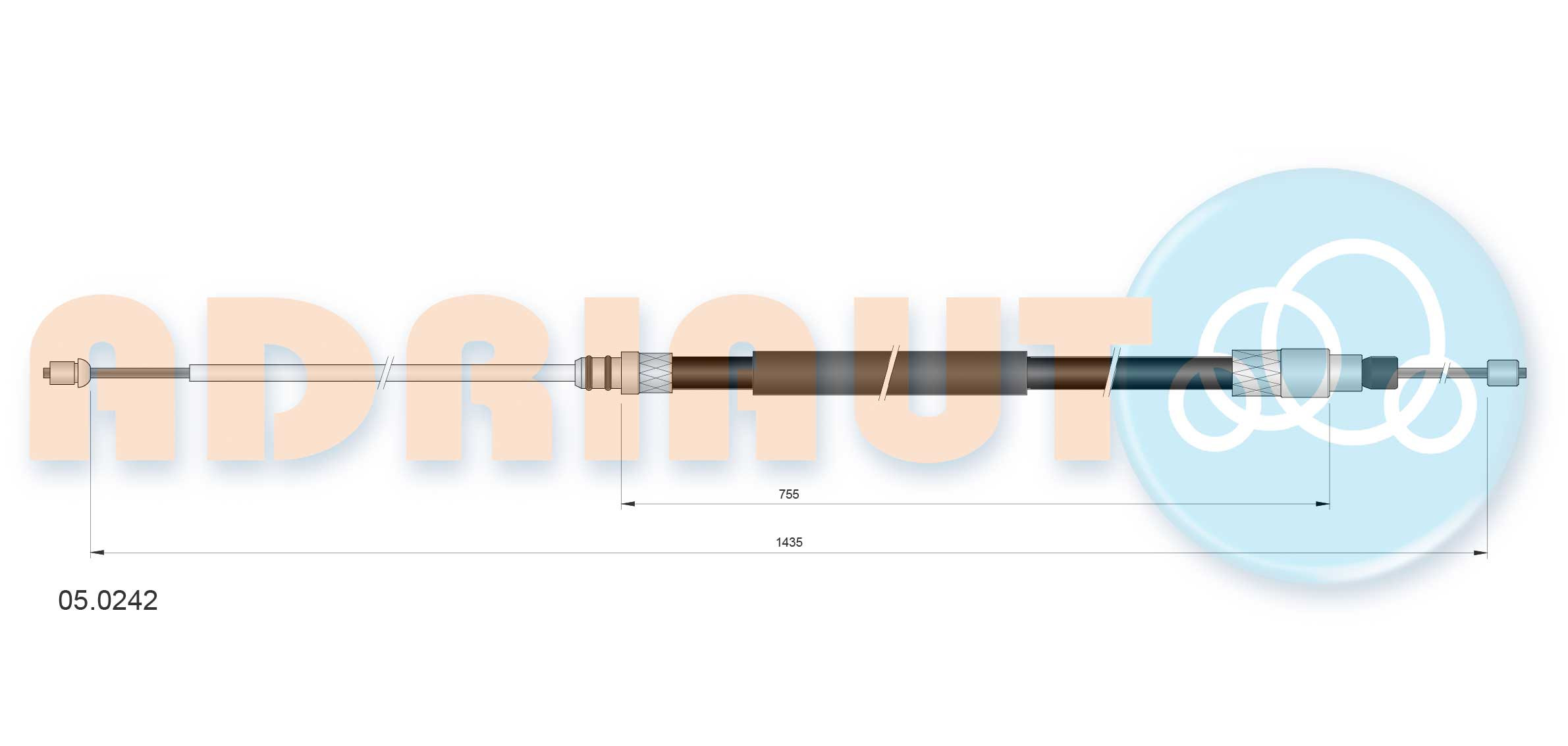 ADRIAUTO Seilzug, Feststellbremse