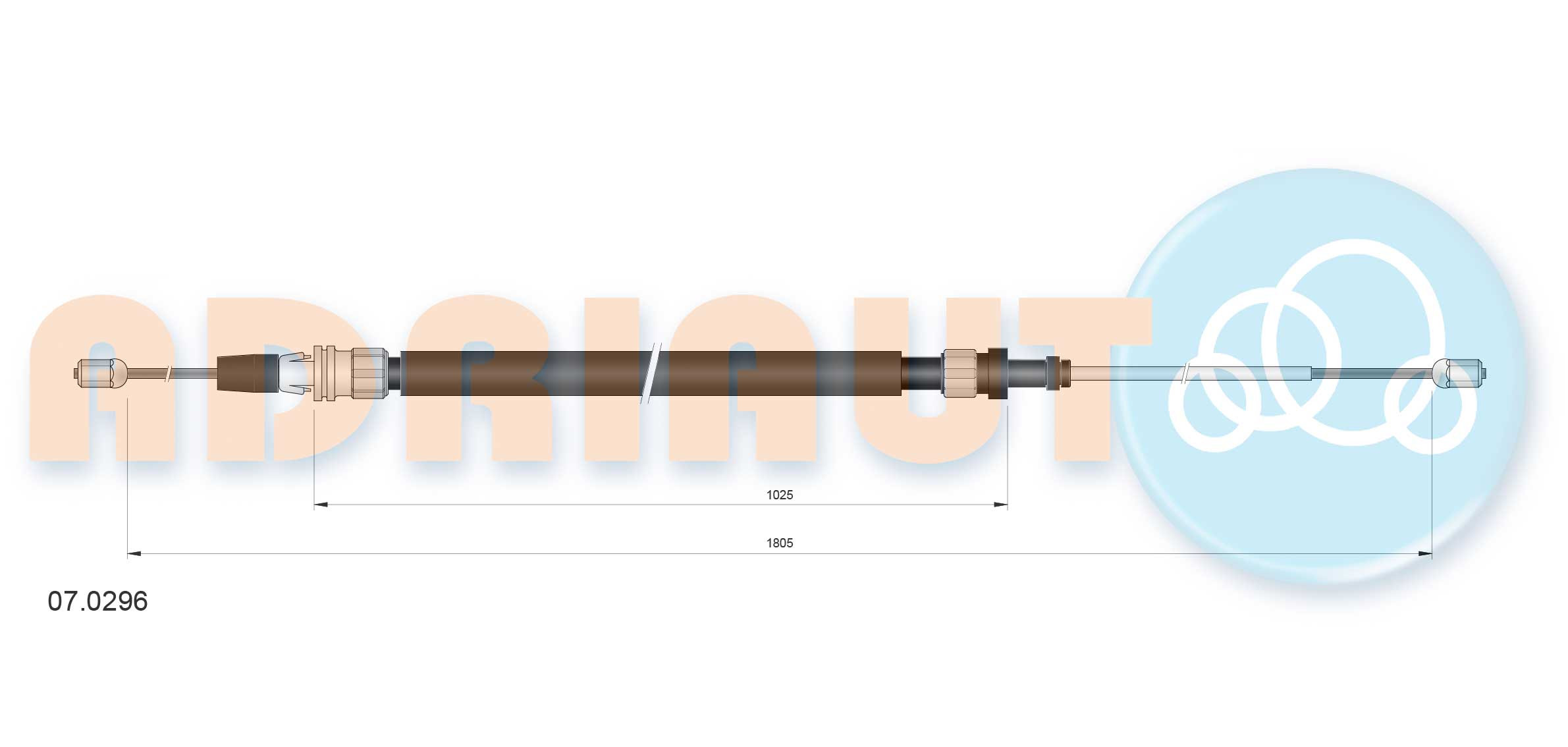 ADRIAUTO Seilzug, Feststellbremse