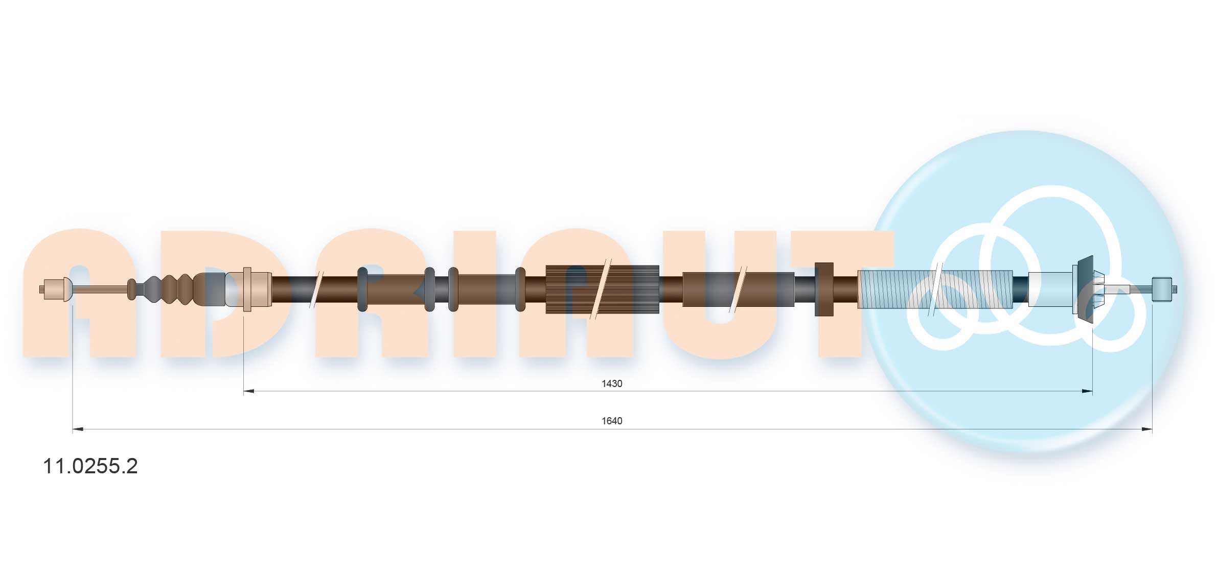 ADRIAUTO Seilzug, Feststellbremse