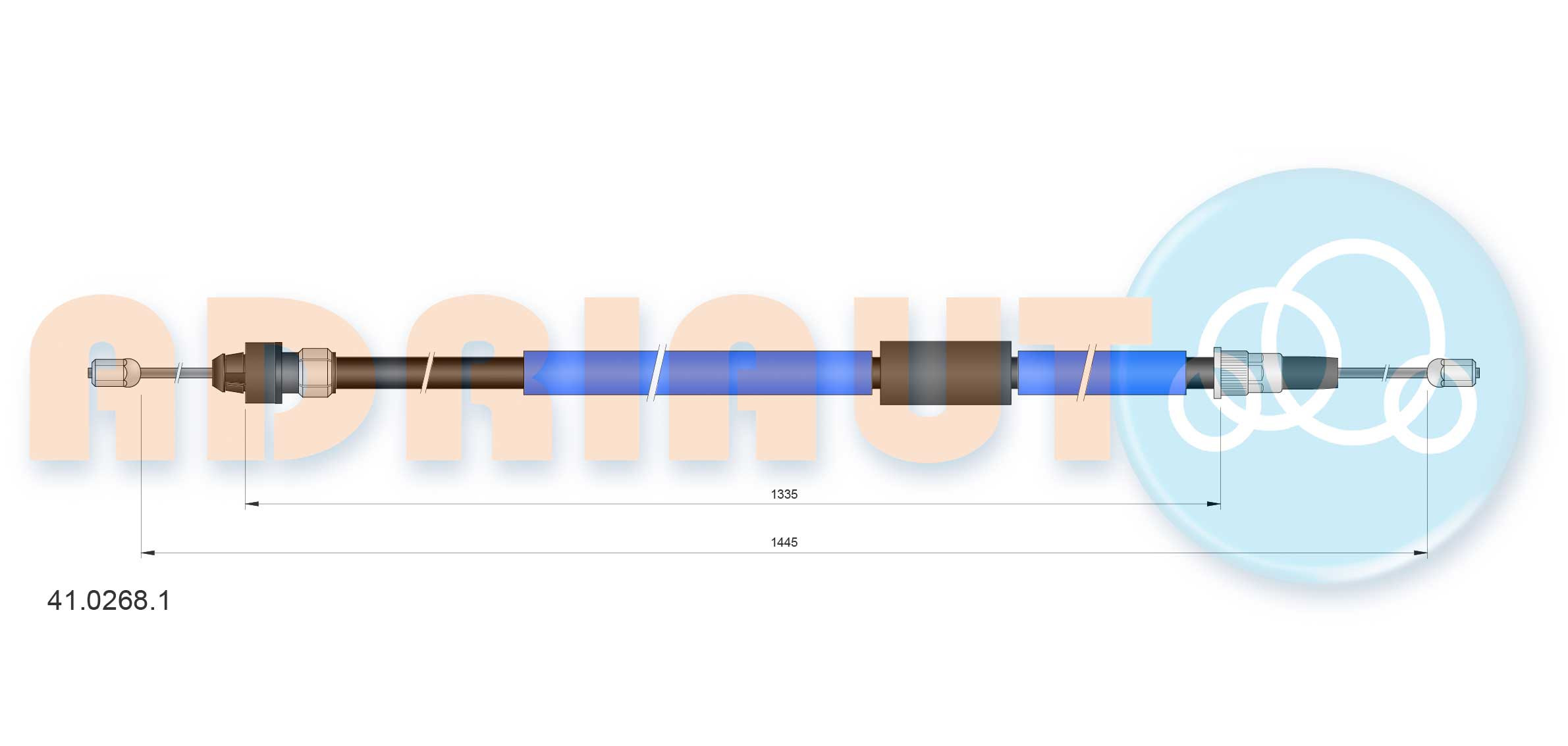 ADRIAUTO Seilzug, Feststellbremse