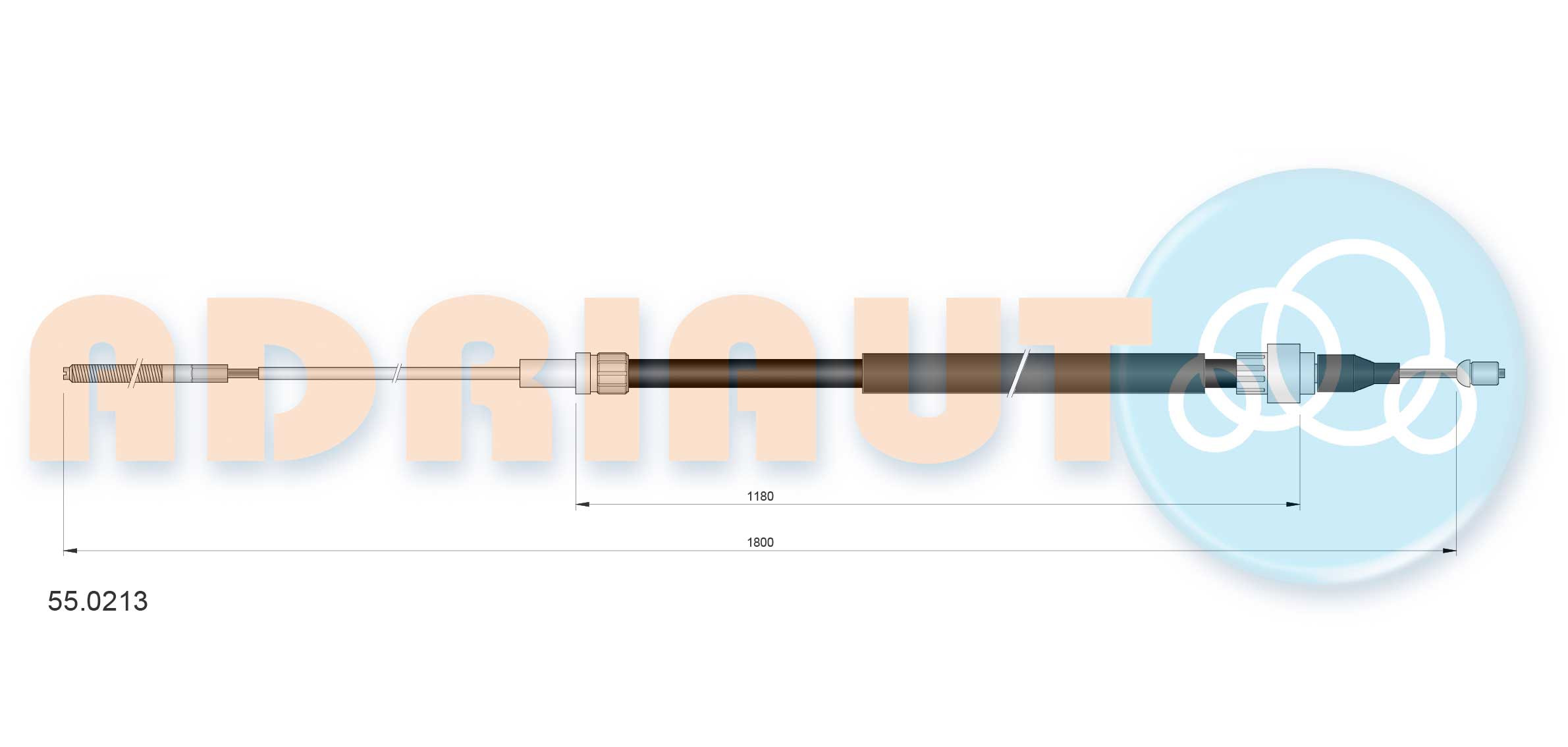 ADRIAUTO Seilzug, Feststellbremse