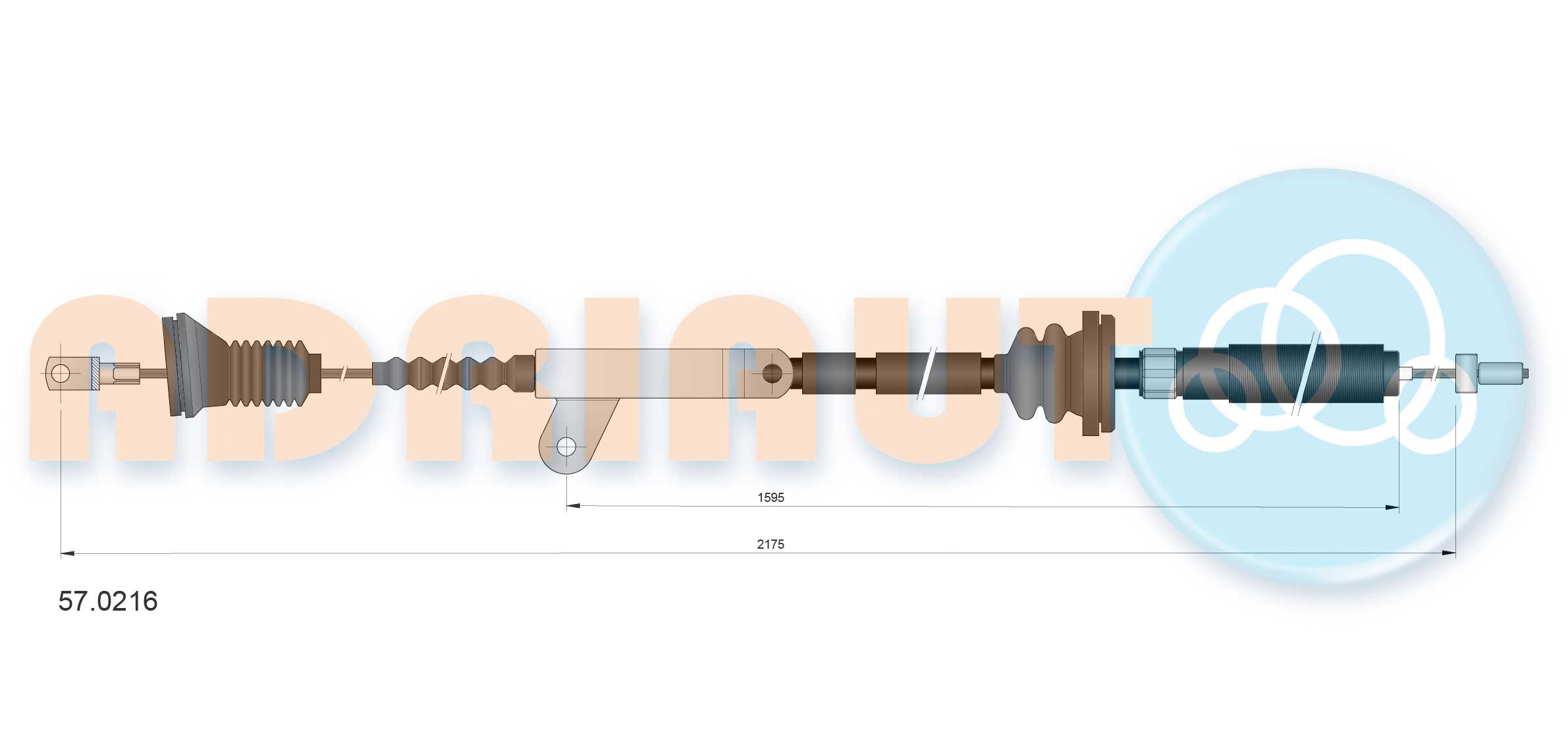 ADRIAUTO Seilzug, Feststellbremse