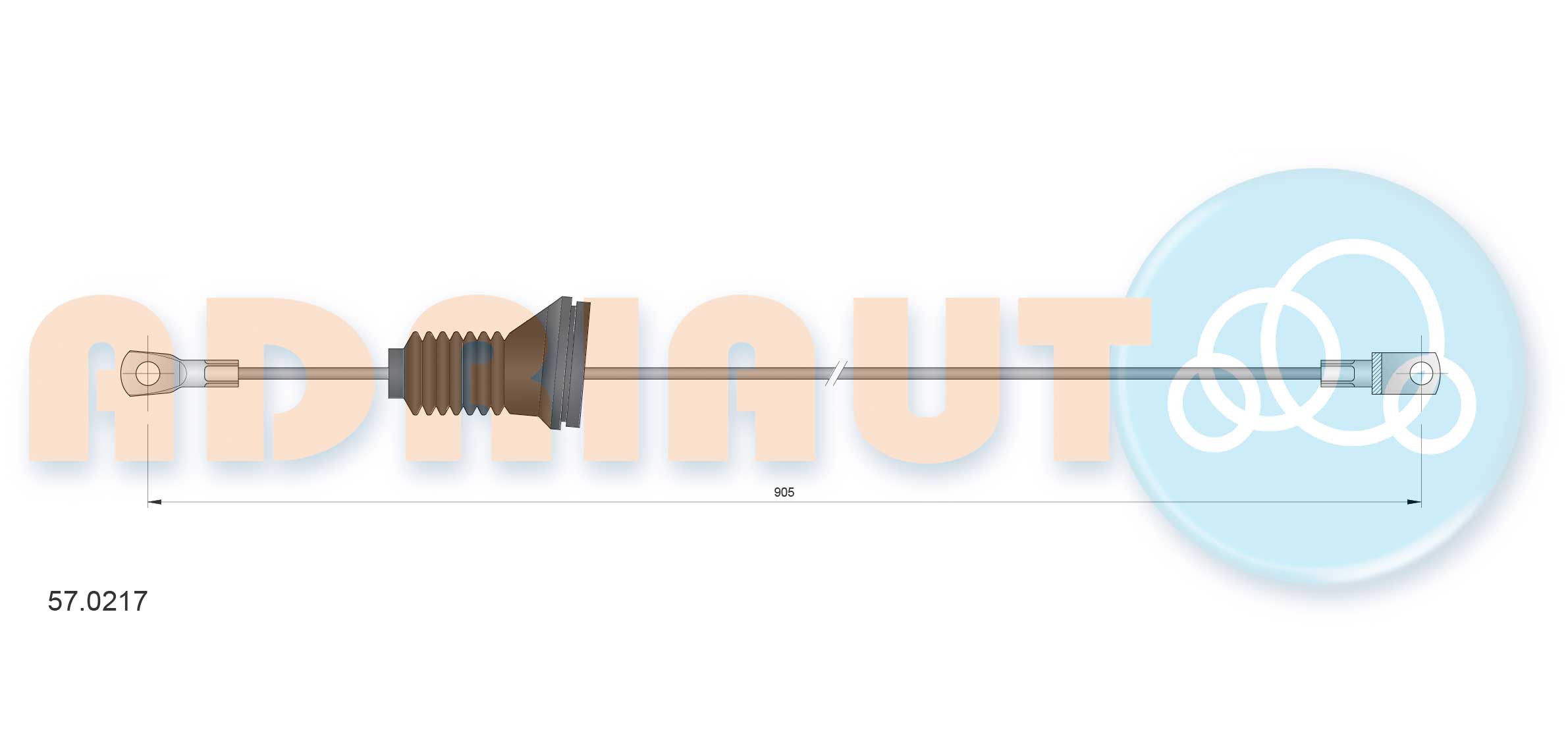 ADRIAUTO Seilzug, Feststellbremse