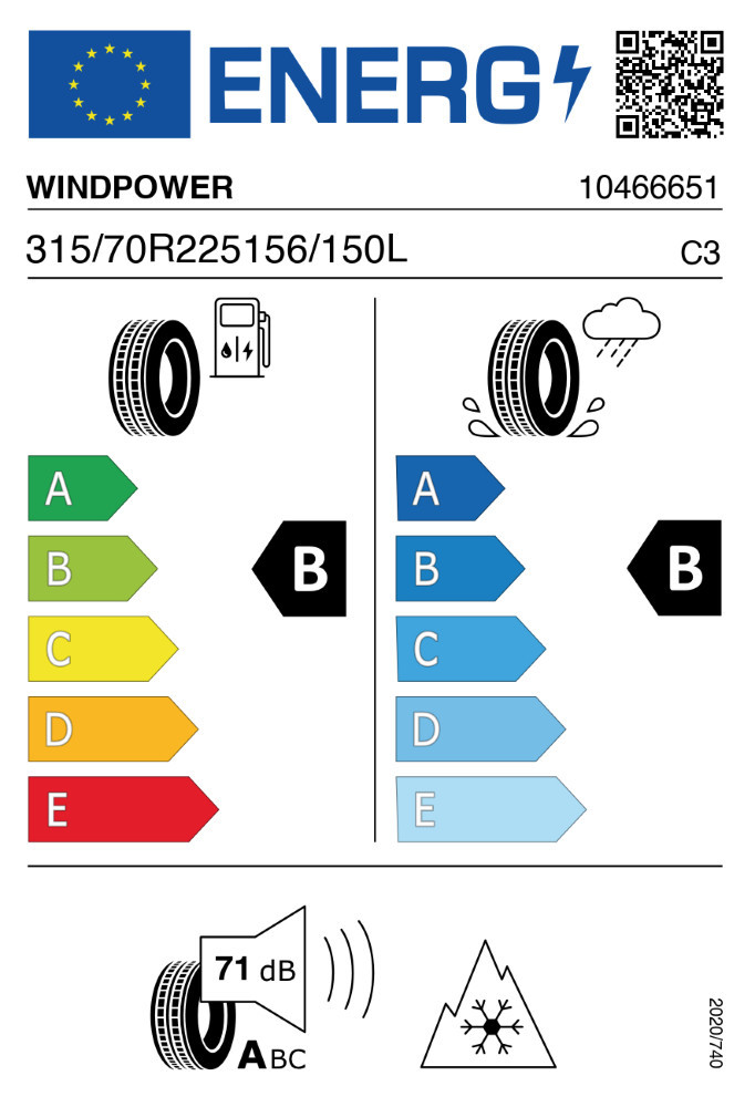 FRONT M+S 3PMSF (154/150M)
