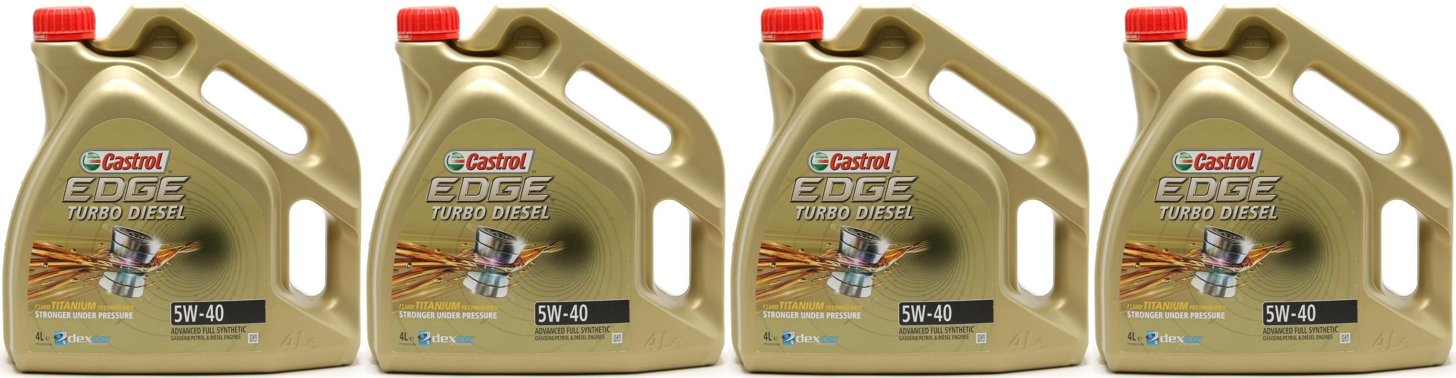 Castrol Edge Turbo Diesel 5W-40 Fluid Titanium (ex. FST) Motoröl 5l