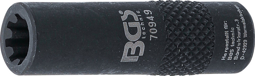 BGS Spezial-Steckschlüssel-Einsatz 70949 – Für Turboladergehäuse, 10mm, Für Opel, Nissan, Renault