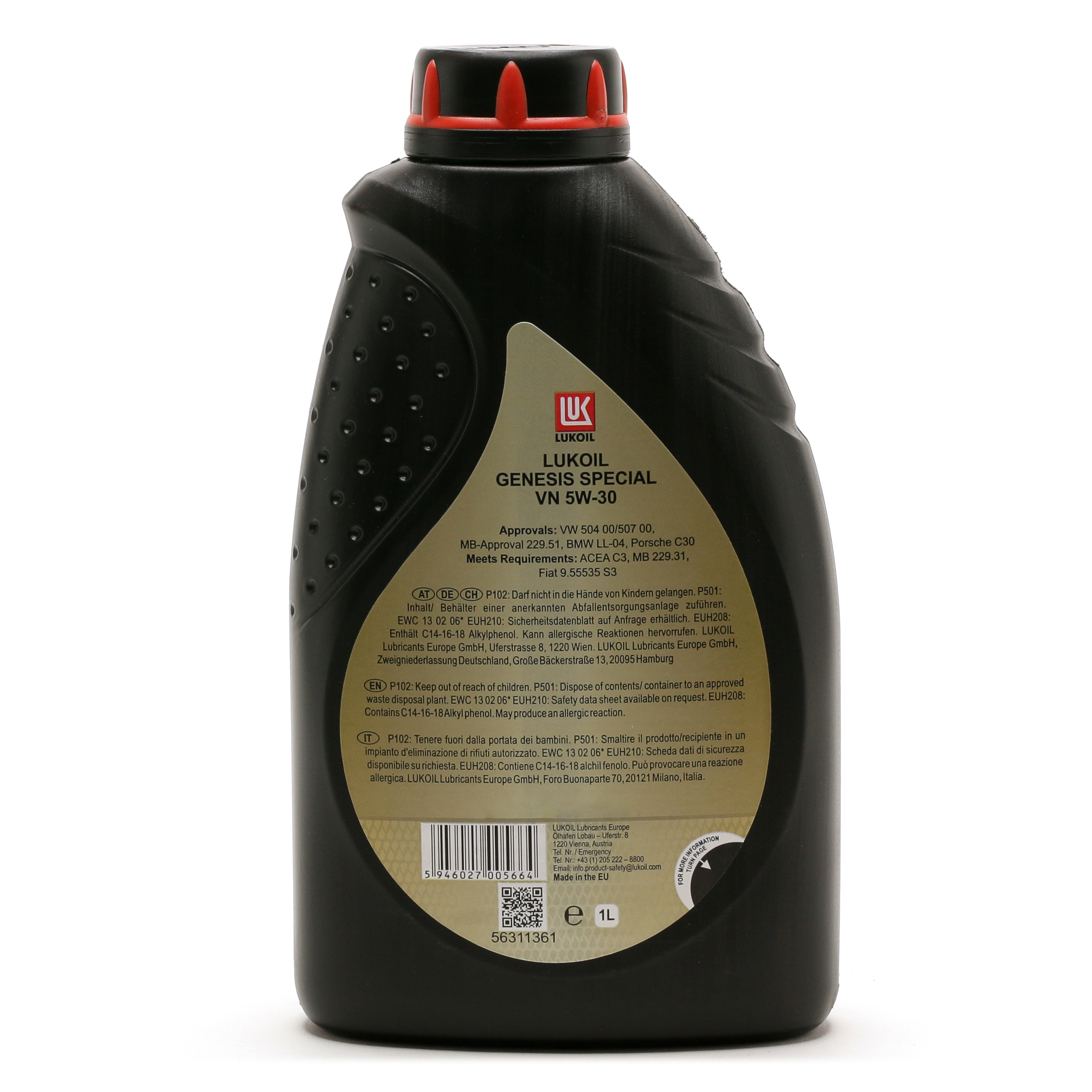 Lukoil Genesis special VN 5W-30 Motoröl 1l - SAE 5W-30 - Auto/PKW ...