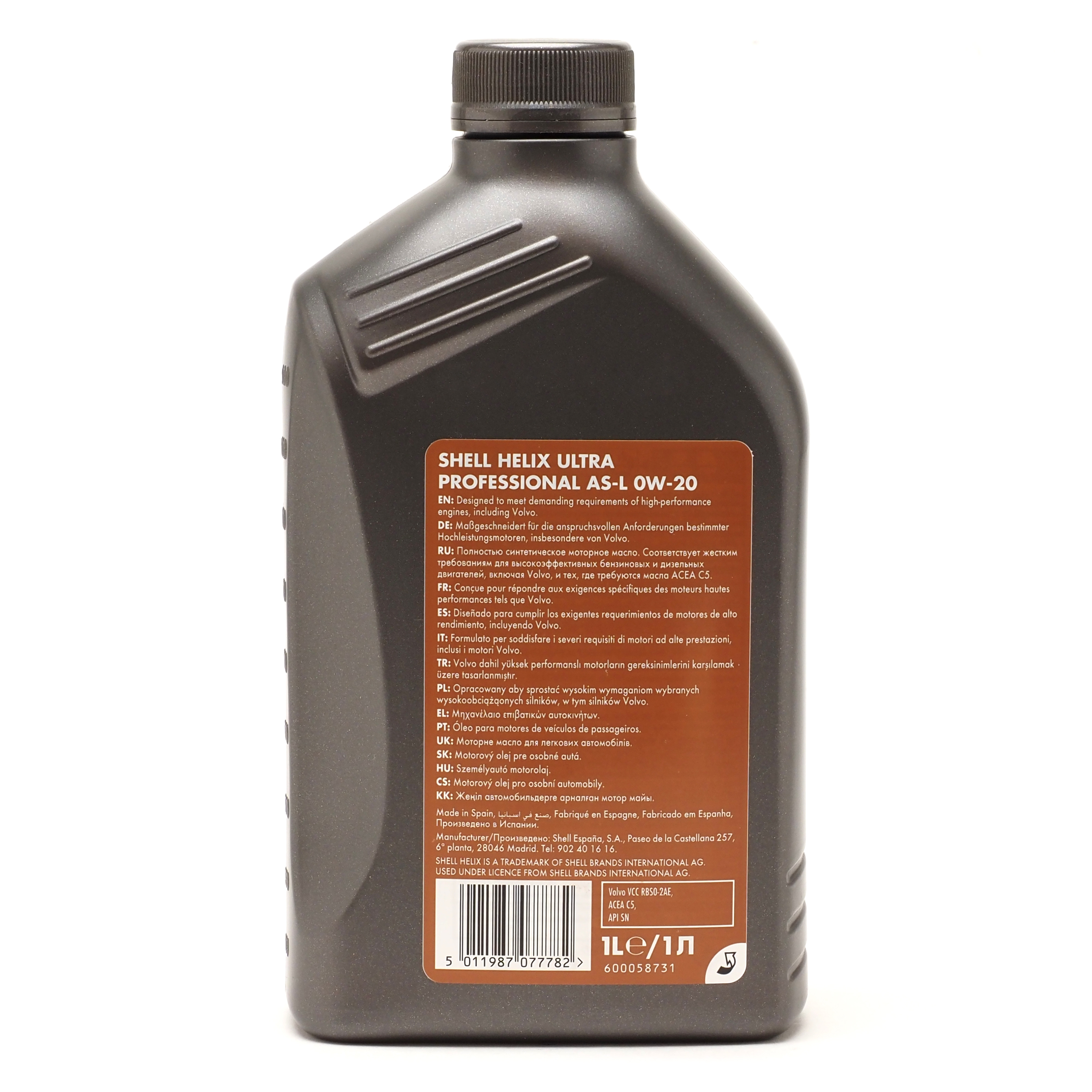 Shell Helix Ultra Professional AS-L 0W-20 Motoröl 1l - AutoTeile-Direkt.at