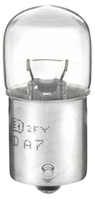 HELLA Glühlampe R5W 12V 5W - 2er Pack Für Auto Beleuchtung