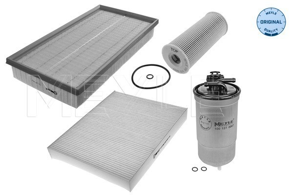 Ford Filter Set Mit Öl BandelOne Enthält Meyle Filterset 5W30 Passend Für C Max Focus 3 Ölwechsel Set Für Focus 3