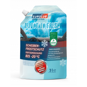 Eurolub Scheibenfrostschutz Mountainfresh Fertigmischung -20 °C 3l Beutel