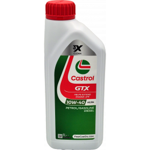 Castrol GTX 10W-40 A3/B4 Motoröl 1l Flasche (ex. Ultraclean)
