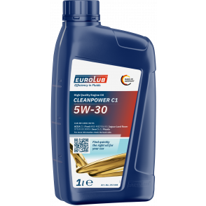 Eurolub Cleanpower C1 5W-30 Motoröl 1l Flasche