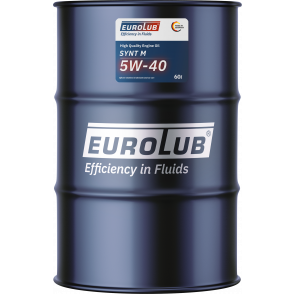 Eurolub Synt M 5W-40 Motoröl 60l Fass