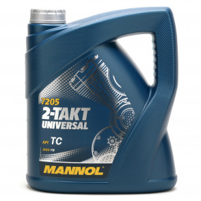 MANNOL 2-Takt Universal mineralisches Motorrad Motoröl 4l