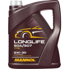 Mannol 7715 Longlife 504/507 5W-30 Motoröl 5l Kanister