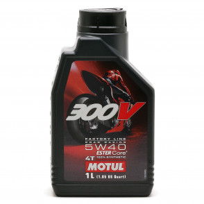 Motul 300V Factory Line Road Racing 5W-40 4T Motorrad Motoröl 1l
