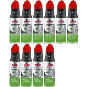 Nigrin Textil-Reinigung und -Pflege Spray 10x 400 Milliliter