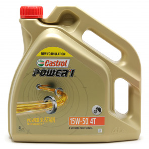 Castrol Power 1 4T 15W-50 Motoröl 4l Kanne