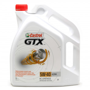 Castrol GTX 5W-40 A3/B4 Motoröl 5l Kanne