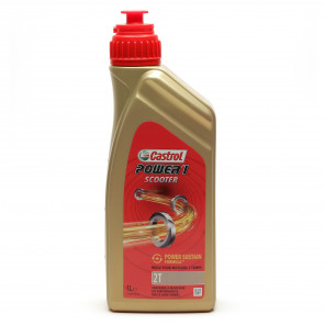 Castrol Power 1 Scooter 2T teilsynthetisches Motorrad Motoröl 1l