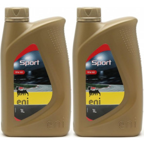 ENI Racing Sport 10W-60 Motoröl 2x 1l = 2 Liter