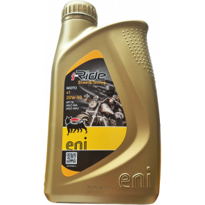 Eni i-Ride Moto (SAE 20W-50) Vollsynthetisches Motorrad Motoröl 1l