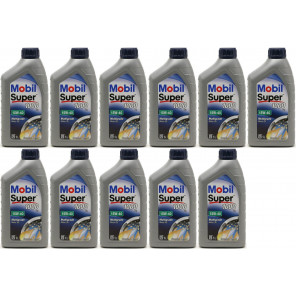 Mobil Super 1000 X1 15W-40 Motoröl 11x 1l = 11 Liter