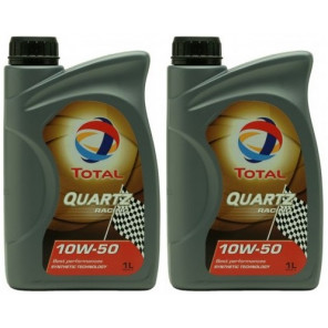 Total Quartz Racing 10W-50 Motoröl 2x 1l = 2 Liter