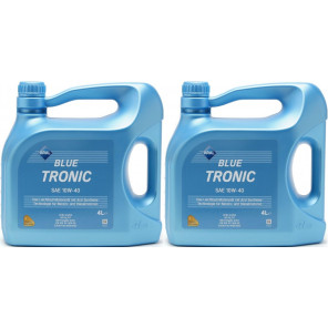 Aral Blue Tronic 10W-40 Diesel & Benziner Motoröliter 2x 4l = 8 Liter