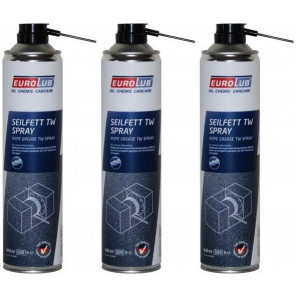 Eurolub Hohlraum-Versiegler Seilfett TW/ Spray 3x 600ml